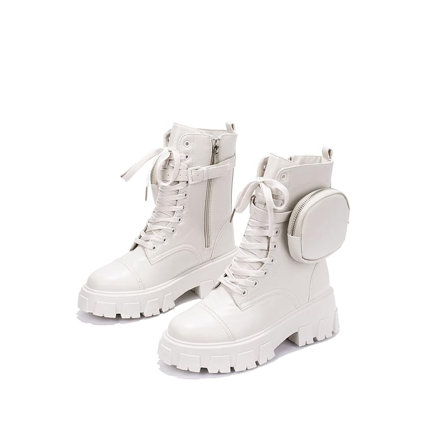 Amazon.com | Cape Robbin Monalisa Combat Boots for Women